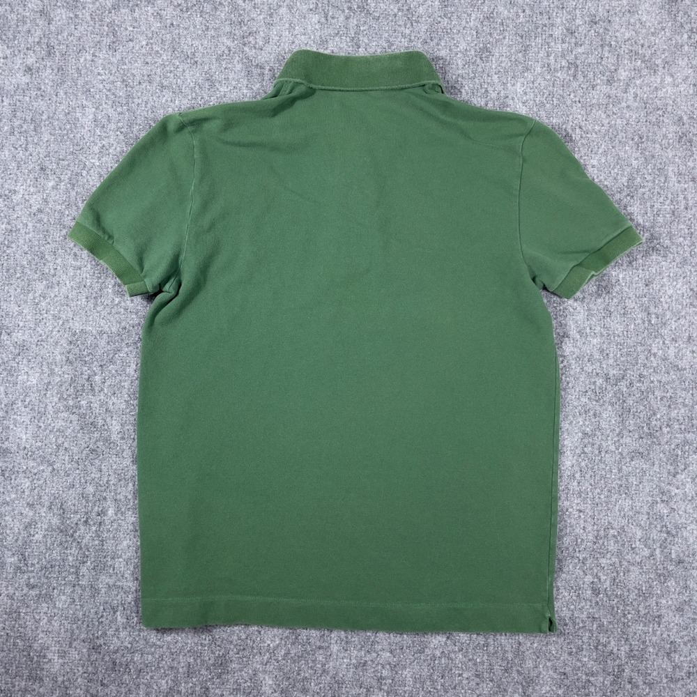 Lacoste Polo Shirt Mens Medium Green Regular Fit Short Sleeve Pique Logo - Picture 2 of 6